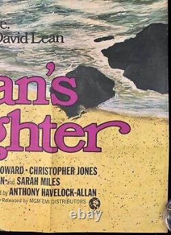 Affiche De Cinéma De Ryans Daughter Quad Original David Lean Robert Mitchum John Mills