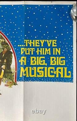 Affiche De Cinéma De Scrooge Quad Albert Finney Christmas Carol 1970