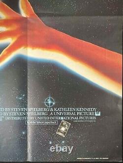 Affiche De Cinéma E. T. Quad Original Steven Spielberg 1982