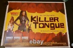 Affiche De Cinéma Killer Tongue Uk Quad