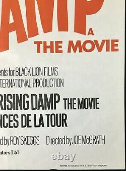 Affiche De Cinéma Original Quad De Rising Damp Tom Beauvais Leonard Rossiter 1980