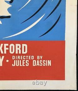 Affiche De Cinéma Originale De Brute Force Quad Burt Lancaster Jules Dassin 1947