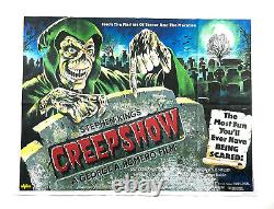 Affiche De Cinéma Originale De Creepshow Quad Horror 40x30 Stephen King George Romero Nouveau