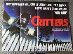Affiche De Cinéma Originale De Criters Quad 1986