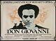 Affiche De Cinéma Originale De Don Giovanni Quad Losey Mozart Academy Cinema One 1979