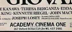 Affiche De Cinéma Originale De Don Giovanni Quad Losey Mozart Academy Cinema One 1979