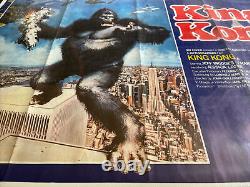 Affiche De Cinéma Originale De King Kong Uk British Quad 1976
