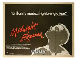 Affiche De Cinéma Originale De Midnight Express 1978 Uk Quad
