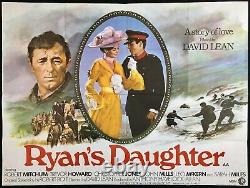 Affiche De Cinéma Originale De Ryans Daughter Quad John Mills David Lean 1970