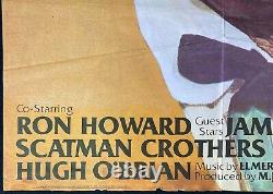 Affiche De Cinéma Originale Du Tournage Quad John Wayne James Stewart 1976