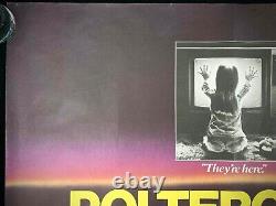 Affiche De Cinéma Poltergeist Original Quad Tobe Hooper 1982