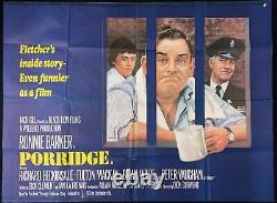 Affiche De Cinéma Porridge Original Quad Ronnie Barker Tom Beauvais 1979