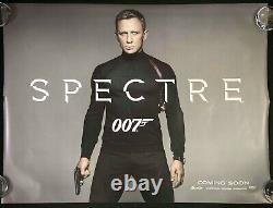 Affiche De Cinéma Spectre Original Quad Daniel Craig James Bond 2015