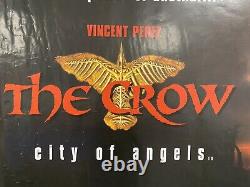Affiche De Cinéma The Crow, Double Face D'origine Du Royaume-uni Quad Sheet