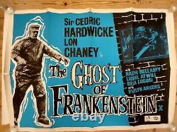 Affiche De Cinéma The Ghost Of Frankenstein (le Film De 1942)