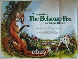 Affiche De Film Originale De Belstone Fox Uk Quad 1973