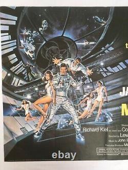 Affiche De Film Originale De Moonraker James Bond