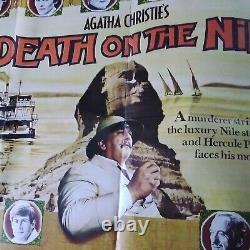 Affiche De Film Originale Deat On The Nile Agatha Christie 30x40