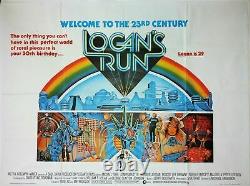 Affiche De Film Originale Uk Quad 1976 De Logans Run
