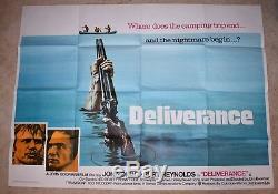 Affiche Du Film Deliverance Uk Quad Burt Reynolds Jon Voight