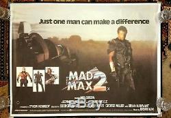 Affiche Du Film Mad 1982 Original Britannique Quad 1982 Rolled Unfolded