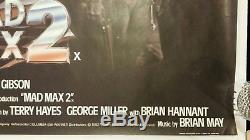 Affiche Du Film Mad 1982 Original Britannique Quad 1982 Rolled Unfolded