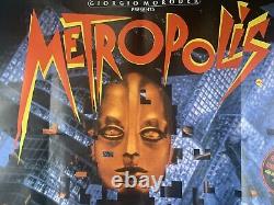 Affiche Freddie Mercury Metropolis Film Vintage Originale UK Quad Promo 1984