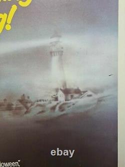 Affiche Originale De Cinéma Du Quadruple Royaume-uni Soutenue Par Le Film Fog 1980 Linen
