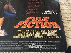 Affiche Originale De Film 40x30 Laminée 1994 De Pulp Fiction Uk Quad