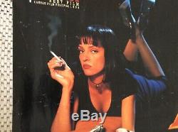 Affiche Originale De Film 40x30 Laminée 1994 De Pulp Fiction Uk Quad