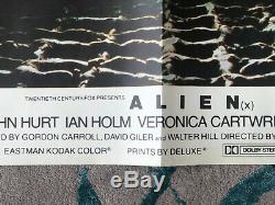 Affiche Originale De Film De 1979 Alien Uk Quad