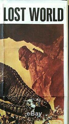 Affiche Originale De Film Du Royaume-uni 1969 Dino Harryhausen Dans La Vallée De Gwangi