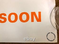 Affiche Quad ORIGINAL de L'Orange Mécanique en Avant-Première 2000 Re-Release UK Mint