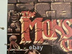 Affiche Quad Originale Signée par Graham Humphreys Le Monstre Club