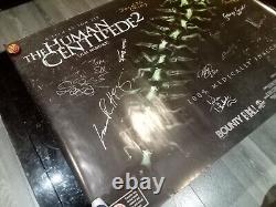 Affiche Quad de Human Centipede 2 signée, unique en son genre