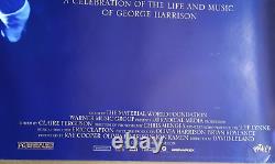 Affiche Quad du Concert pour George Harrison 2003 Les Beatles Paul McCartney Ringo