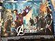 Affiche Quad Du Film Avengers Assemble Rare Mcu Robert Downey Jr