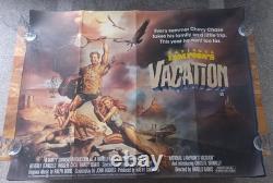 Affiche Quad du National Lampoon's Vacation Originale de 1983 au Royaume-Uni