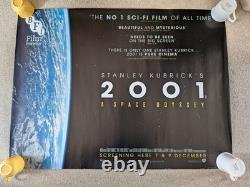 Affiche Quad du cinéma BFI 2001 : L'Odyssée de l'espace