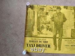 Affiche Quad du film Taxi Driver Réédition 2006 par Park Circus