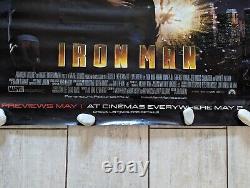 Affiche cinéma XXL du premier film Iron Man en 2008