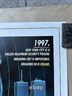 Affiche de cinéma Escape From New York de John Carpenter en 4K par Matt Ferguson AP 2018