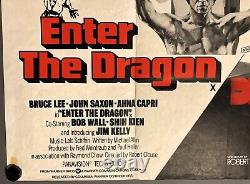 Affiche de cinéma Quad Movie Originale Entrez dans le Dragon / Death Race 2000