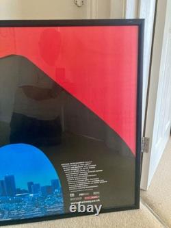 Affiche de cinéma Quad authentique The Limey Steven Soderbergh Terence Stamp 1999 encadrée