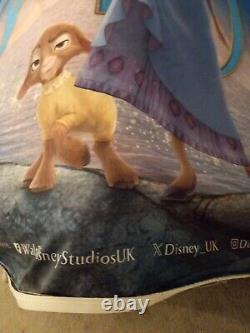 Affiche de cinéma géante en tissu originale DISNEY WISH RARE