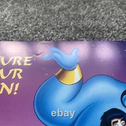 Affiche de cinéma originale Aladdin de Disney Mini Quad UK