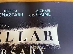 Affiche de cinéma originale Interstellar UK Quad 10e anniversaire 2024