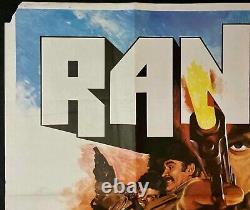 Affiche de cinéma originale Quad Ransom Sean Connery Tom Chantrell 1974