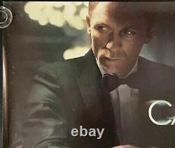 Affiche de cinéma originale Quad de Casino Royale Daniel Craig James Bond 2006