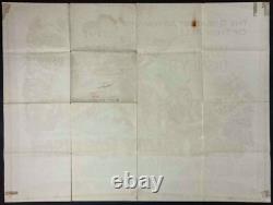 Affiche de cinéma originale Quad de La Famille Robinson Suisse John Mills Disney 1960